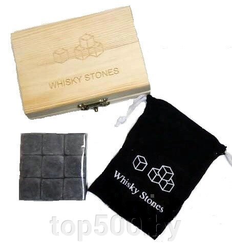 Камни для виски Whisky Stones (в подарочной коробке) от компании TOP500 - фото 1