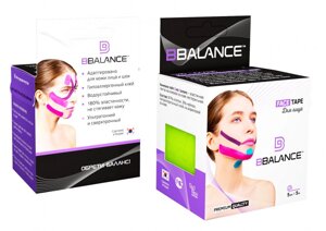 Кинезио тейп BB FACE TAPE для лица (Корея) 5 см х 5 м лайм