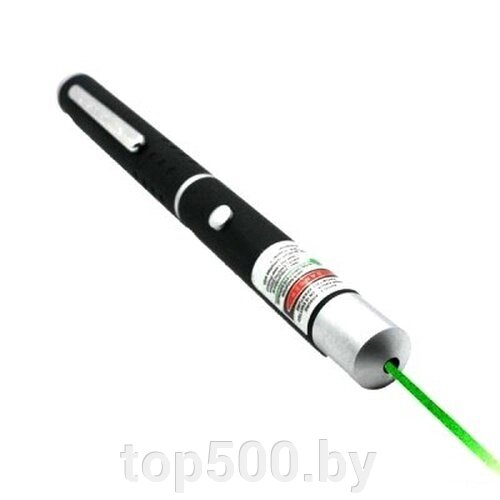 Лазерная указка Green Laser Pointer (1 насадка -несколько элементов) от компании TOP500 - фото 1