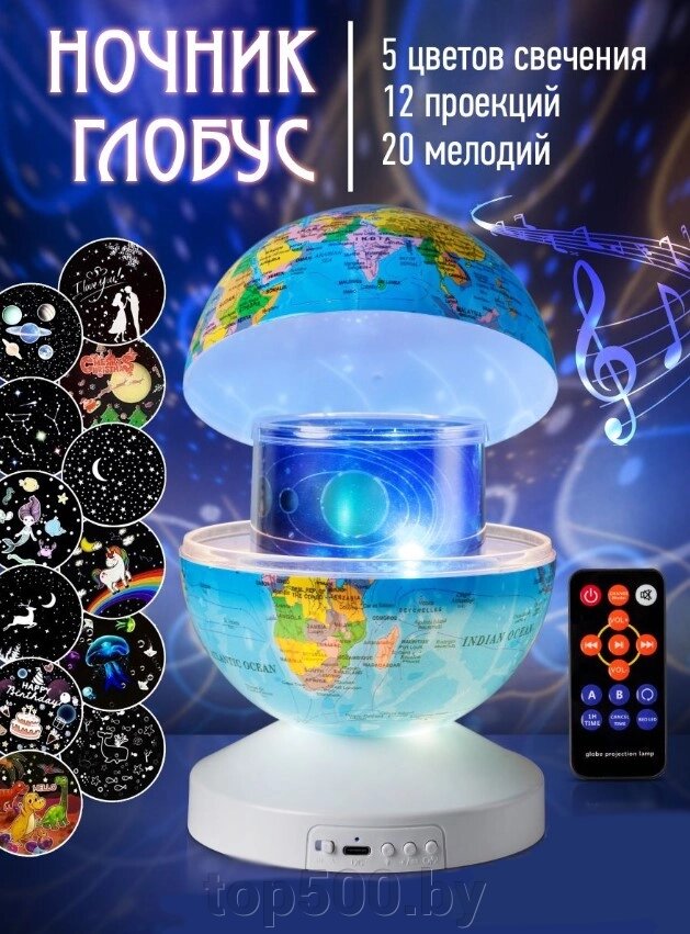 Lumos Nox Ночник и светильник музыкальный звездное небо от компании TOP500 - фото 1