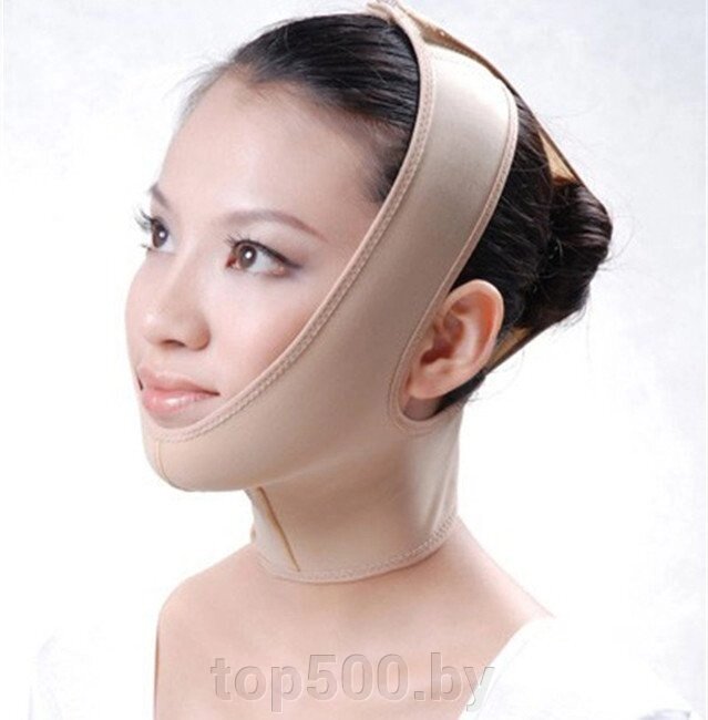 Маска-бандаж для коррекции овала лица и шеи XL от компании TOP500 - фото 1