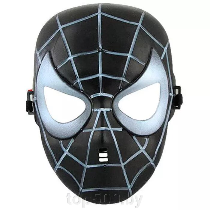 Маска Человек-паук черный (SPIDER MAN) от компании TOP500 - фото 1