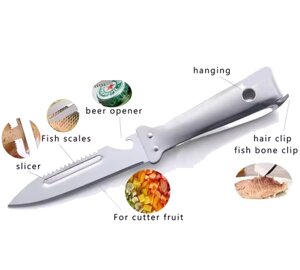 Многофункциональный кухонный нож 5 в 1
