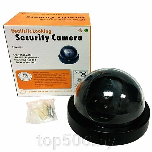 Муляж камеры видеонаблюдения Security Camera от компании TOP500 - фото 1