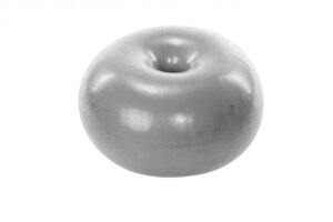 Мяч для фитнеса «ФИТБОЛ-ПОНЧИК»Gym Ball Donut, grey)