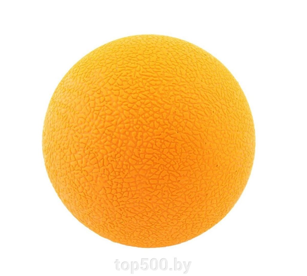 Мяч массажный SiPL для восстановления мышц 6 см Оранжевый от компании TOP500 - фото 1