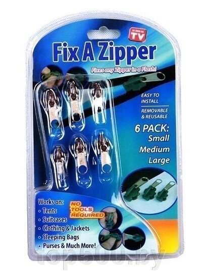 Набор для быстрого ремонта замков-молний Fix a Zipper от компании TOP500 - фото 1
