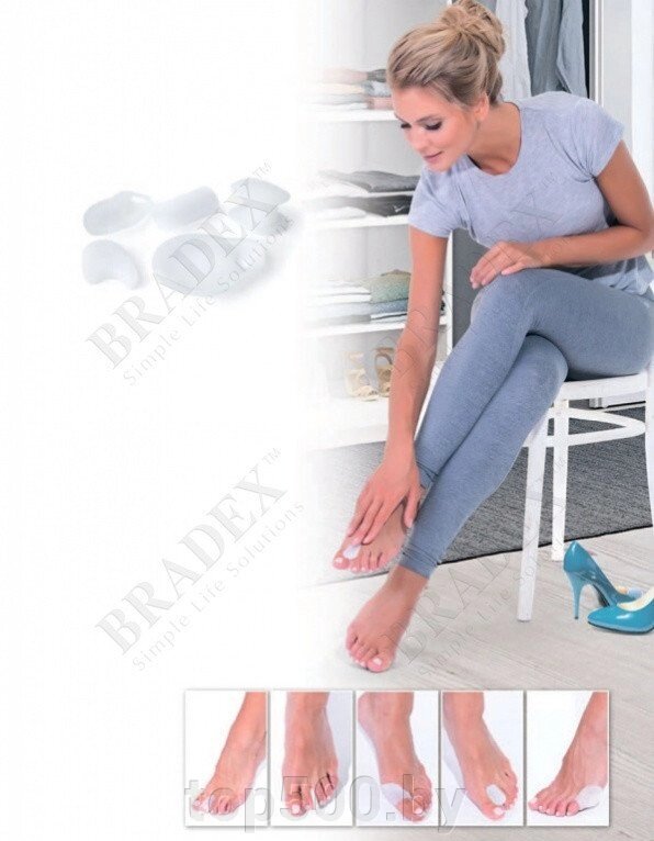 Набор силиконовых протекторов - защита ног от мозолей от компании TOP500 - фото 1