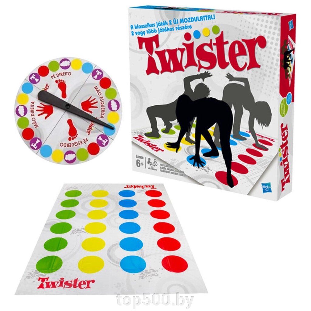 Напольная игра твистер (Twister) от компании TOP500 - фото 1