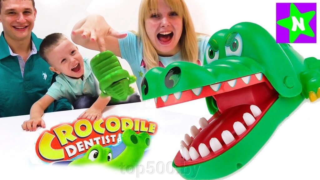 Настольная игра «Крокодильчик-дантист» от компании TOP500 - фото 1