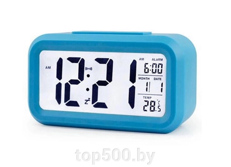 Настольные цифровые светодиодные часы с будильником СХ-801 от компании TOP500 - фото 1