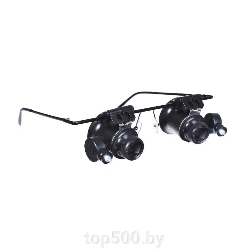 Очки бинокулярные со светодиодной подсветкой 9892A-II от компании TOP500 - фото 1