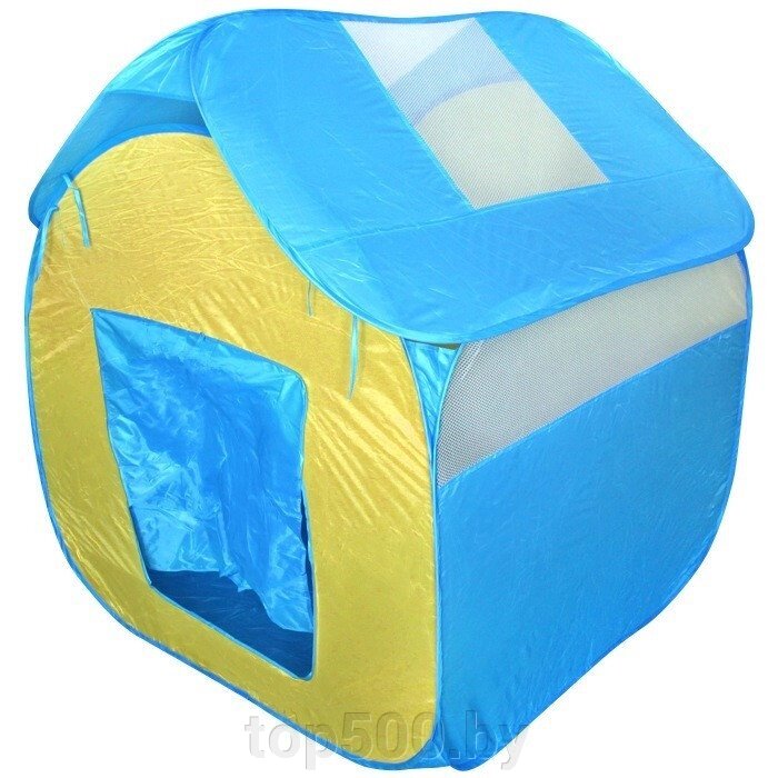 Палатка игровая детская голубой от компании TOP500 - фото 1