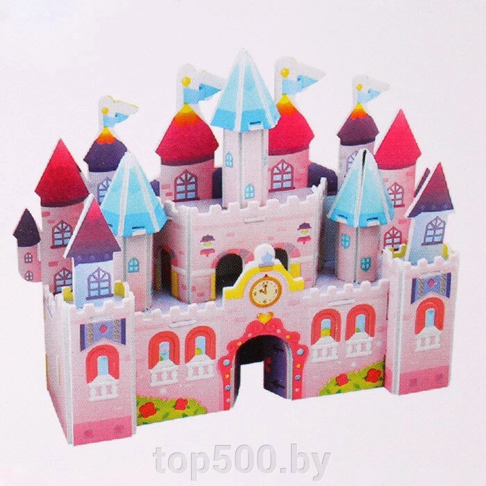 Пазл 3D "Magic Castle" LK-8860 (72 элемента) от компании TOP500 - фото 1
