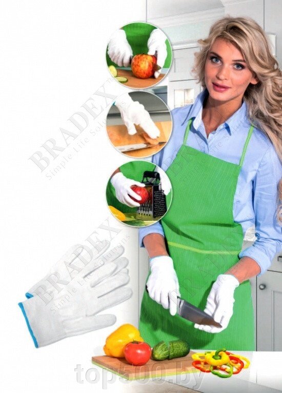Перчатки для чистки овощей от компании TOP500 - фото 1