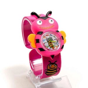 Часы детские наручные "Пчелка" Розовый