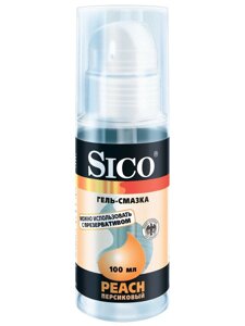 SICO Гель-смазка Sico Peach персиковый, 100 мл