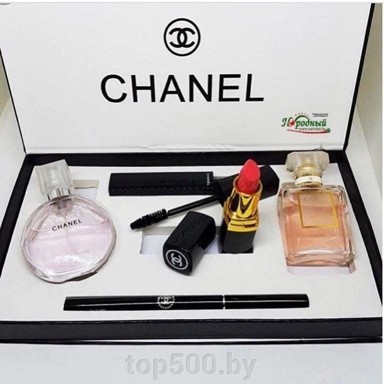 Подарочный набор Chanel 5 в 1 - сравнение