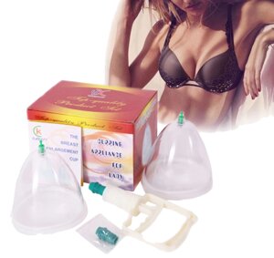Женские массажные вакуумные банки для груди с насосом в комплекте
