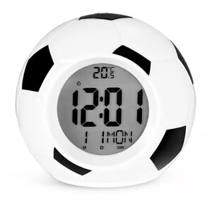 Настольные говорящие часы Футбольный мяч Atima AT-609TR