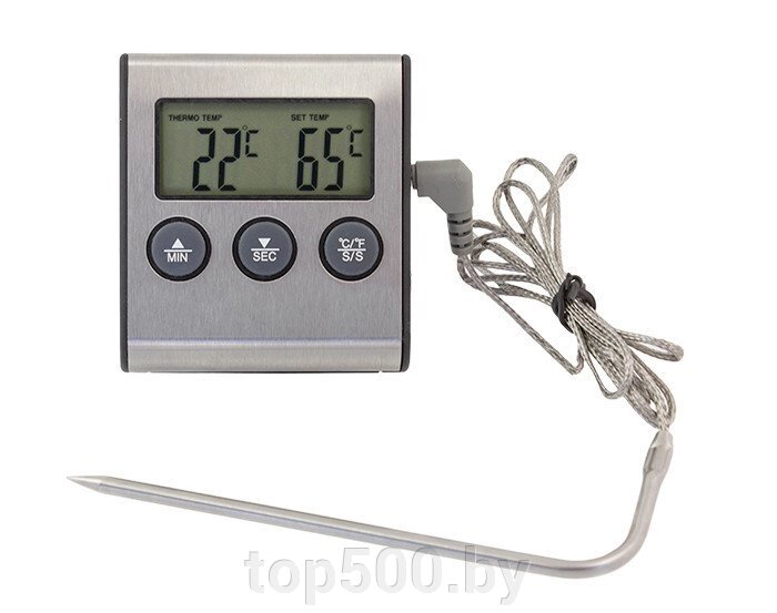 ЖК термометр с выносным зондом SiPL - распродажа