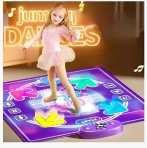Танцевальный коврик Dance Mat с 4 игровыми режимами для детей, Bluetooth