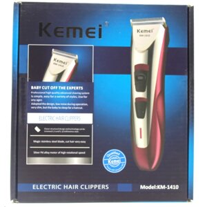 Машинка для стрижки волос электробритва для мужчин KEMEI KM-1410