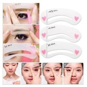 Трафареты для бровей Mini Brow Class (3 шт в уп.)