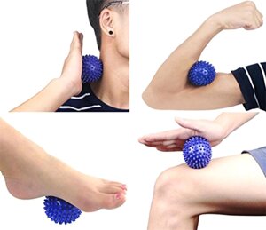 Мяч массажный для восстановления мышц 8,5 см с шипами SIPL