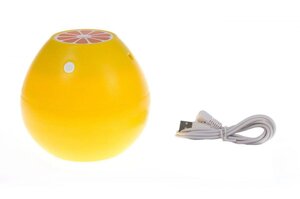 Увлажнитель воздуха ультразвуковой настольный «Грейпфрут», желтый