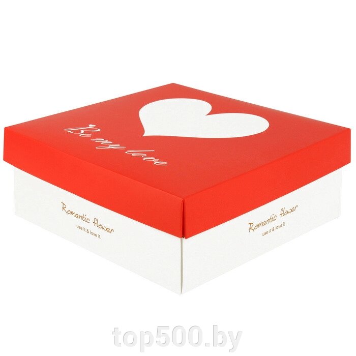 Подарочная коробочка Be my love (23,5 см х 23,5 см) от компании TOP500 - фото 1