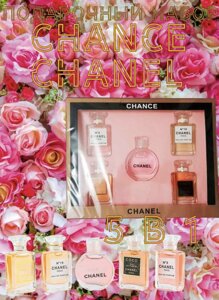 Подарочный набор духов Chance Chanel 5в1
