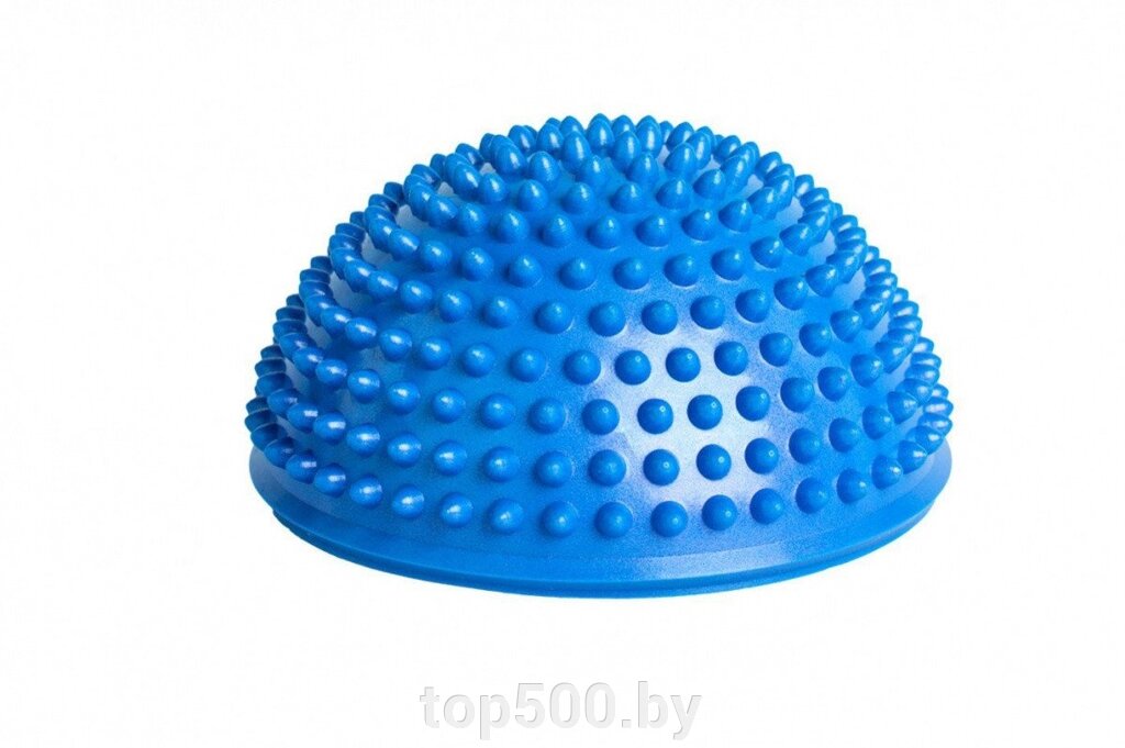 Полусфера балансировочная массажная, синяя от компании TOP500 - фото 1