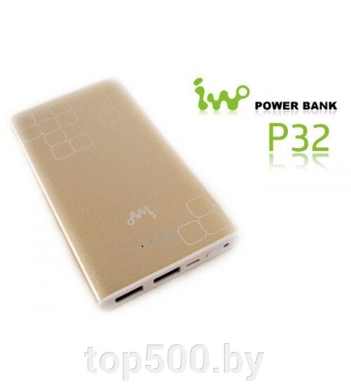 Портативное зарядное устройство 7500 mAh iwo Power Bank P32 от компании TOP500 - фото 1