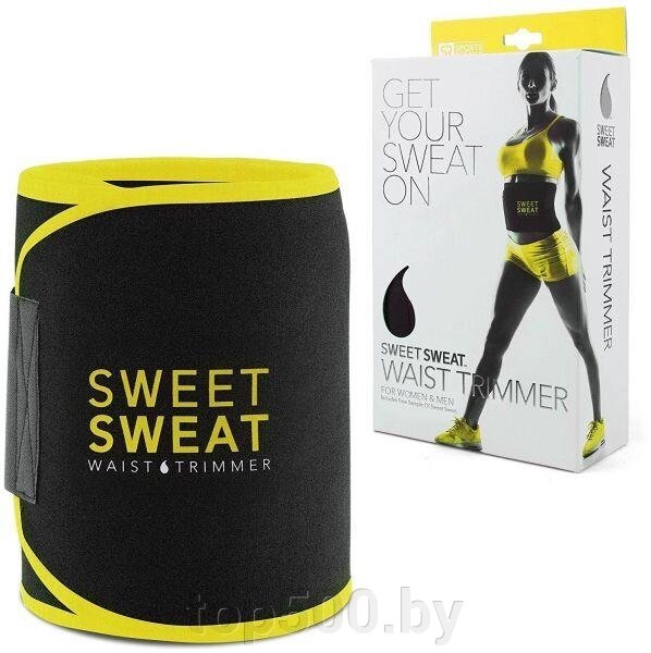 Пояс для похудения Sweet sweat Waist Trimmer Belt от компании TOP500 - фото 1