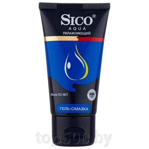 SICO Гель-смазка Sico Aqua увлажняющий, 50 мл от компании TOP500 - фото 1