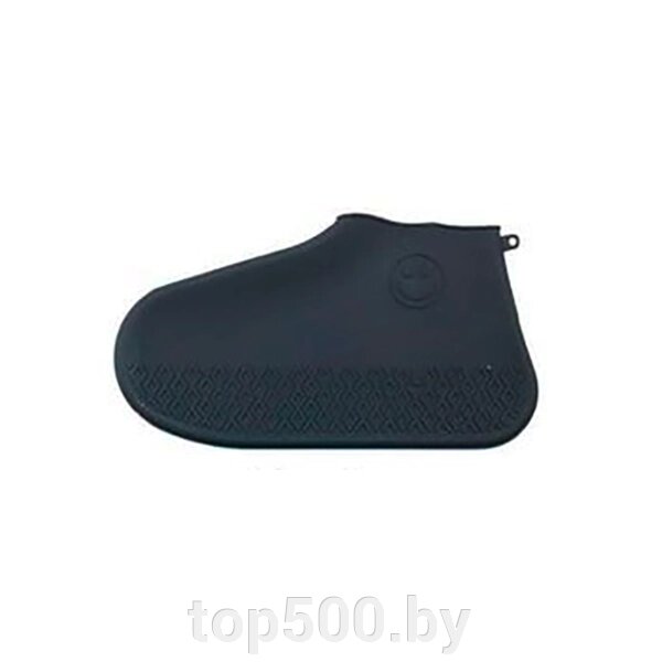 Силиконовые чехлы-бахилы для обуви Coolnice черный S от компании TOP500 - фото 1