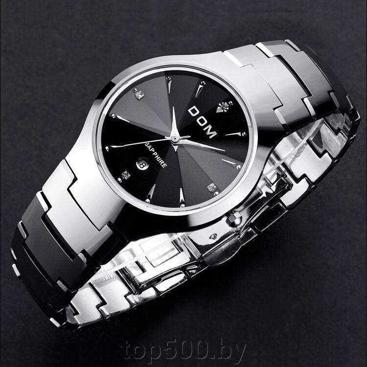 Стильные мужские часы  DOM . Часы Dom от компании TOP500 - фото 1