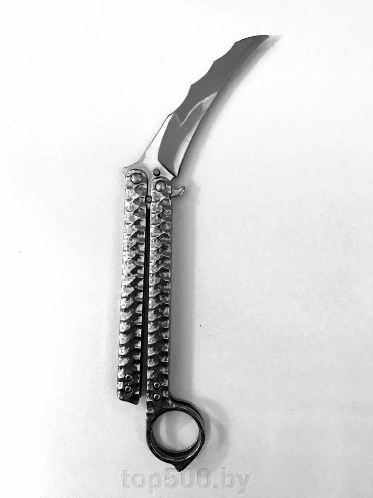 Сувенирный нож-керамбит складной от компании TOP500 - фото 1