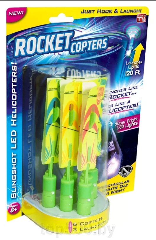 Светодиодные ракеты Rocket Copters от компании TOP500 - фото 1