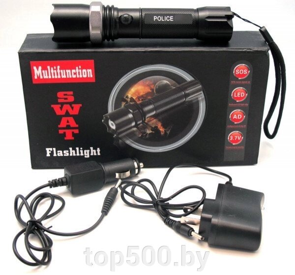 Светодиодный фонарь Multifunction Dimming Light Flashlight - MX-8008 от компании TOP500 - фото 1