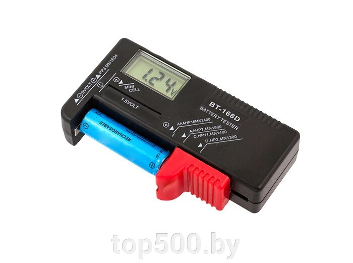 Тестер аккумуляторов и батареек цифровой SiPL от компании TOP500 - фото 1