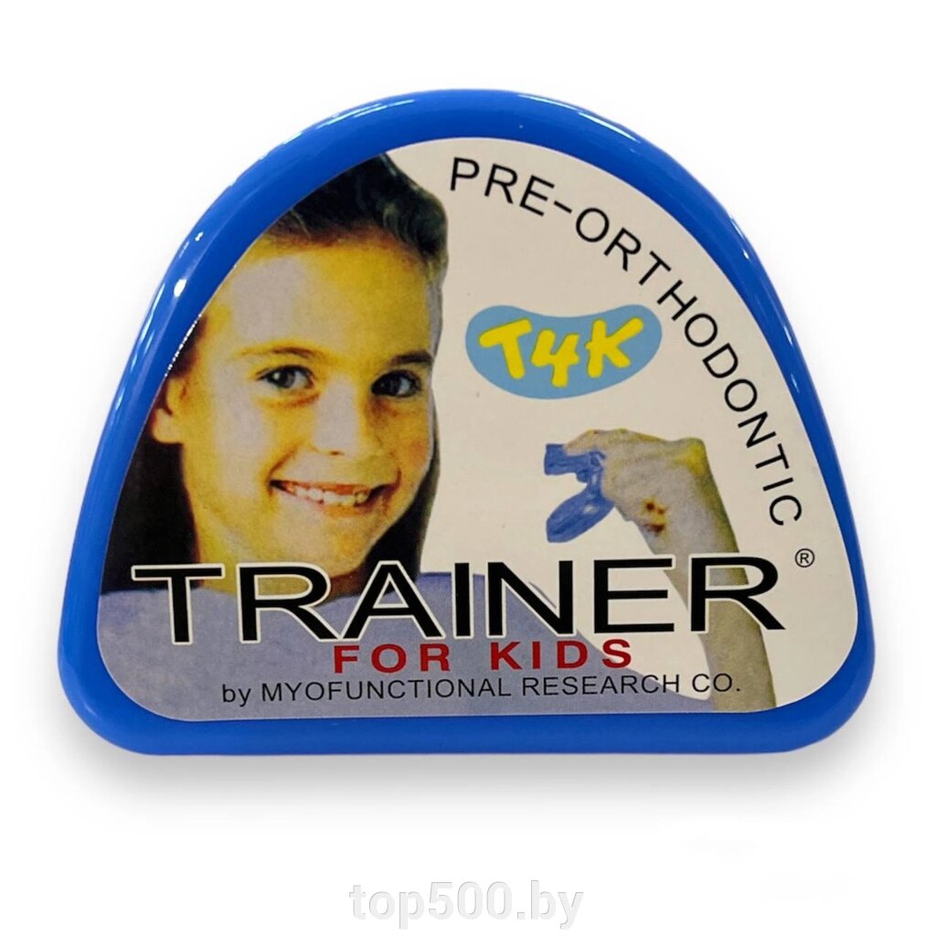 Трейнер Т4К для зубов детский (мягкий голубой ) от компании TOP500 - фото 1