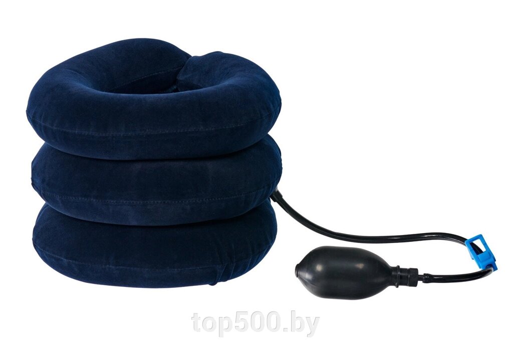 Воротник массажный надувной, синий от компании TOP500 - фото 1