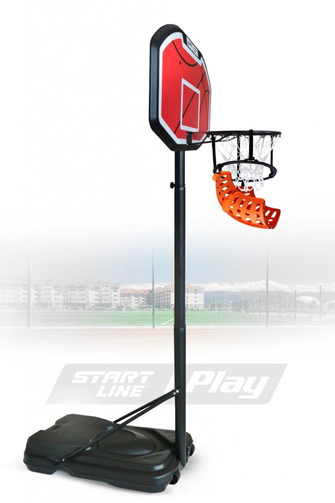 Баскетбольная стойка SLP Standard-019 с возвратным механизмом от компании 7store - Ваш интернет-магазин - фото 1