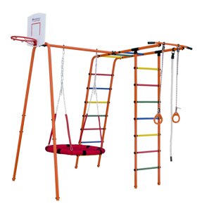 Игровой комплекс Формула здоровья Street 1 оранжевый радуга