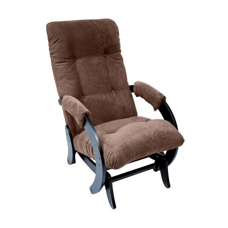 Кресло-качалка глайдер Комфорт Модель 68 венге/ Verona Brown от компании 7store - Ваш интернет-магазин - фото 1