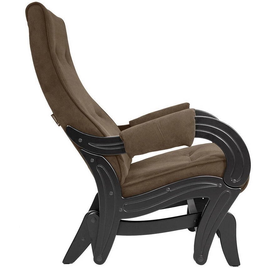 Кресло-качалка глайдер Комфорт Модель 708 венге/ Verona Brown от компании 7store - Ваш интернет-магазин - фото 1