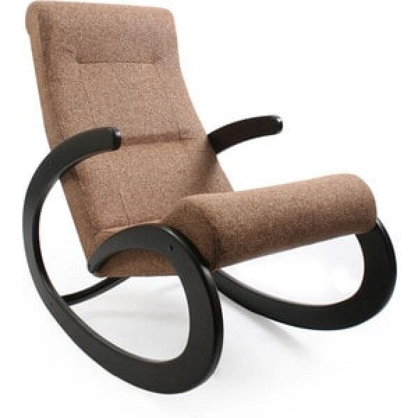 Кресло-качалка Импэкс Модель 1 венге, обивка Malta 17 от компании 7store - Ваш интернет-магазин - фото 1