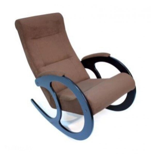 Кресло-качалка Импэкс Модель 3 венге, обивка Verona Brown от компании 7store - Ваш интернет-магазин - фото 1